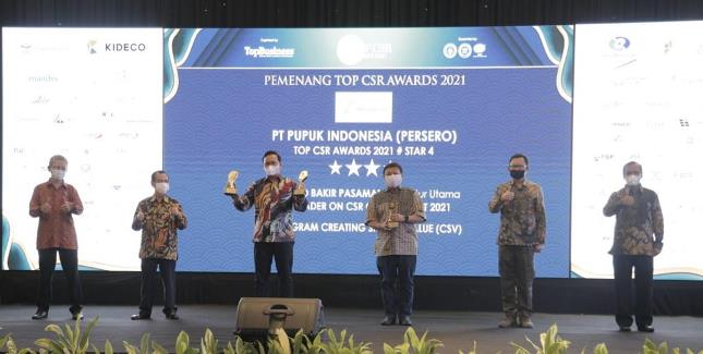 Pupuk Indonesia TOP CSR 2021