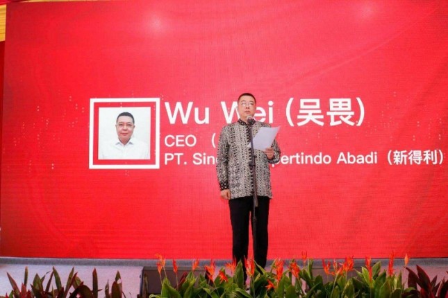 Wu Wei selaku CEO PT. Sindeli Propertindo Abadi sebagai pengembang proyek JKT LIVING STAR