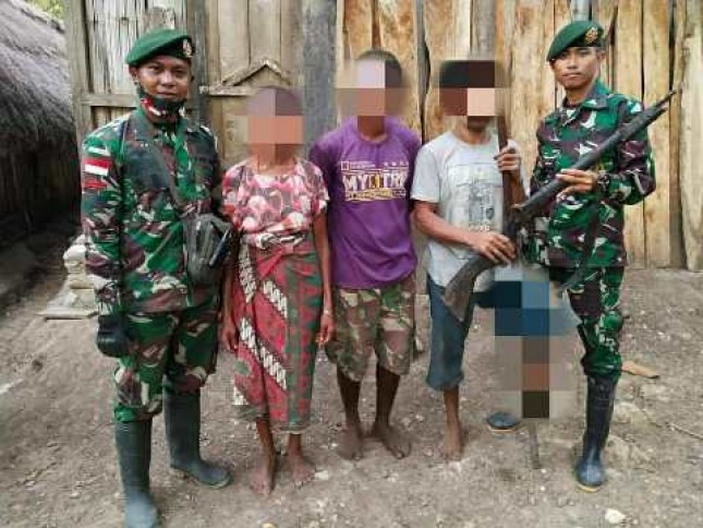 Satgas Pamtas Yonarmed 6 Kostrad NTT