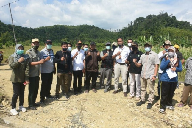  Tim Direktorat Jenderal  Peternakan dan Kesehatan Hewan (Ditjen PKH) Kementan yang bertanggungjawab di Kabupaten Morowali pada kegiatan 1.000 desa sapi