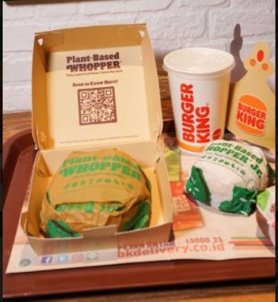 Plant-based Whopper, Burger King Luncurkan Menu Patty Berbahan Nabati