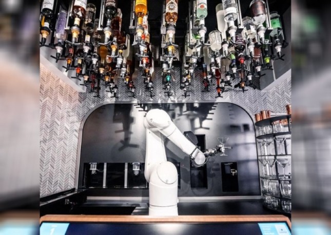 Restoran Robot di Ratio Cafe & Lounge, Singapura (Instagram/theratioinc)