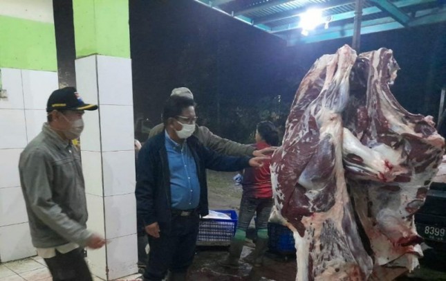 Kementan pantau penjualan daging di Pasar Jelang Lebaran Idul Fitri