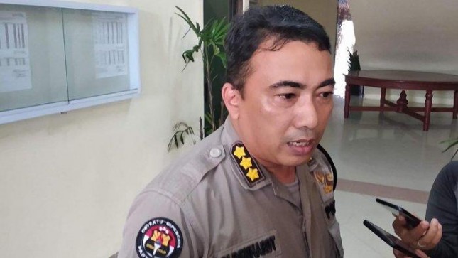 Kabid Humas Polda Kepri Kombes Polisi Harry Goldenhardt di Batam, Sabtu (15/5).