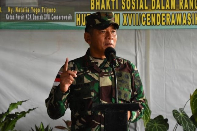 Danrem 174 Merauke Brigjen TNI Bangun Nawoko