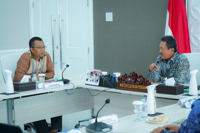 Menteri Trenggono - Gubernur NTB Tindaklanjuti Rencana Lombok Sebagai Pusat Budidaya Lobster