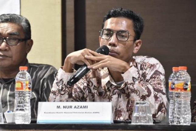 Koordinator Komite Nasional Pelestarian Kretek (KNPK) Mohammad Nur Azam