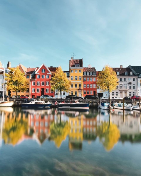 Kopenhagen, Denmark (Instagram/visitcopenhagen)
