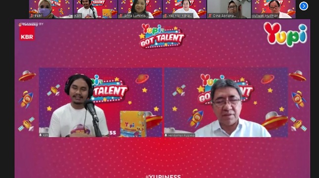 Virtual pers conference Yupi’s Got Talent 2021