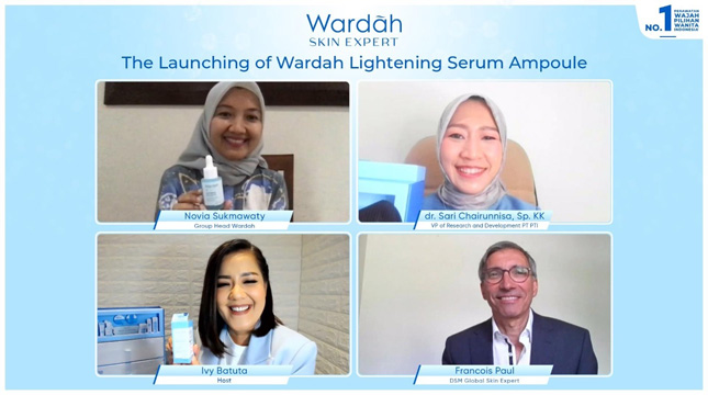 The Launching of Wardah Lightening Serum Ampoule