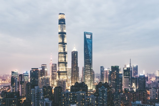 Hotel J Shanghai Tower di Cina (ist)