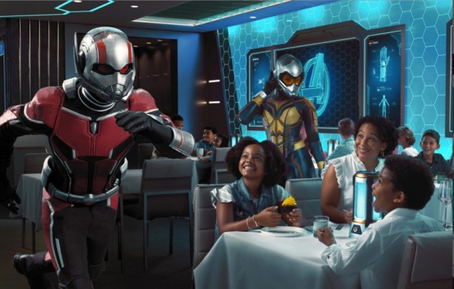 Kapal Pesiar Disney Wish Hadirkan Restoran Bertema Marvel (DISNEY CRUISE LINE)