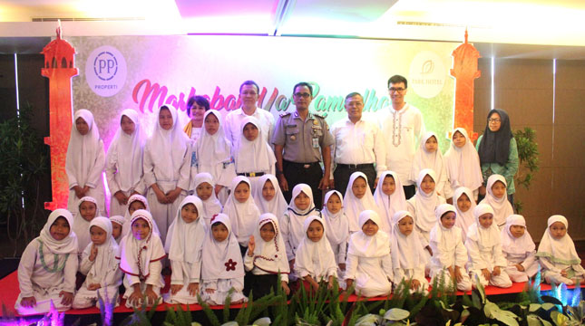 Park Hotel Selenggarakan Buka Bersama Anak Panti Asuhan Al Sakinah Jatinegara Bersama Si Unyil