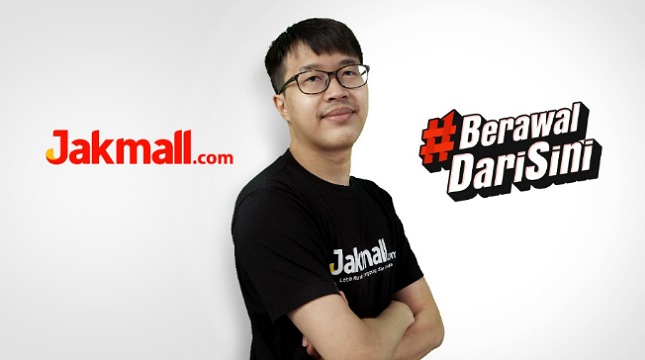 Co-Founder dan Chief Marketing Officer Jakmall.com Reza Aggi Prasetyo