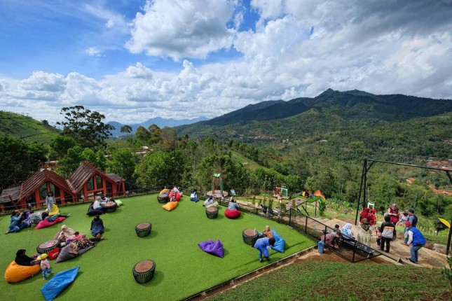 Destinasi Wisata Cicalengka Dreamland, Bandung, Jawa Barat ( Instagram/@pianpian)
