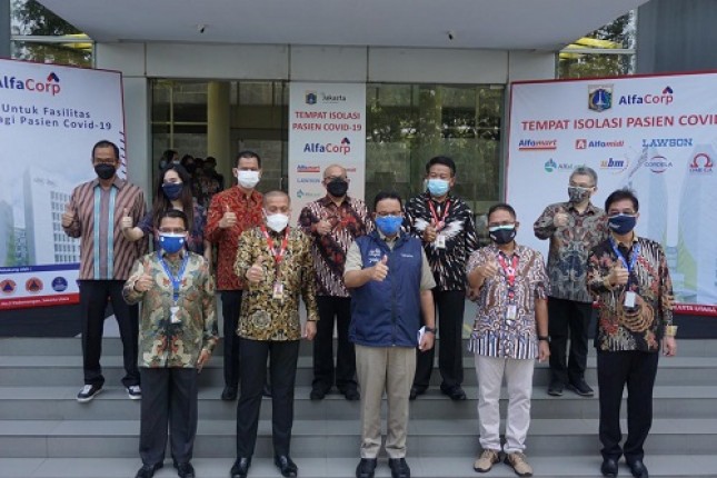 Gubernur DKI Jakarta, Anies Baswedan menyambut baik peran korporasi dalam menyediakan Lokasi Isolasi bagi pasien Covid-19 oleh AlfaCorp. 