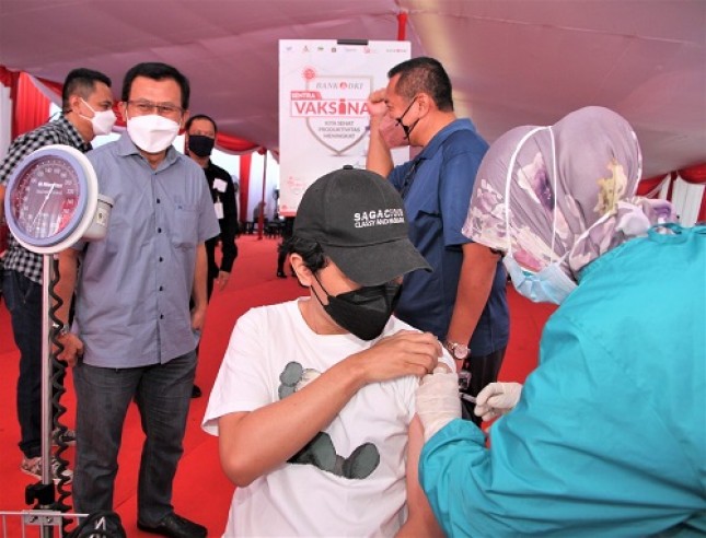 Bank DKI Adakan Sentra Vaksinasi Dosis ke 2, Warga Bisa Daftar Lewat Jaki