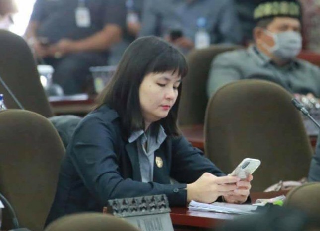 Anggota DPRD Kota Tangerang Theresia Megawati. foto: TangerangNews
