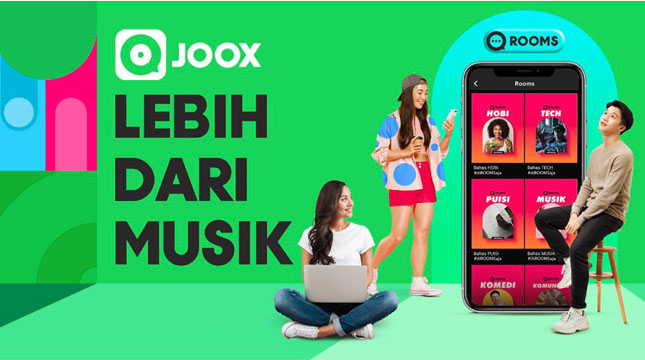 Lebih dari Musik, JOOX Luncurkan Fitur ROOMS dan Berevolusi Jadi Social and Entertainment Discovery Platform
