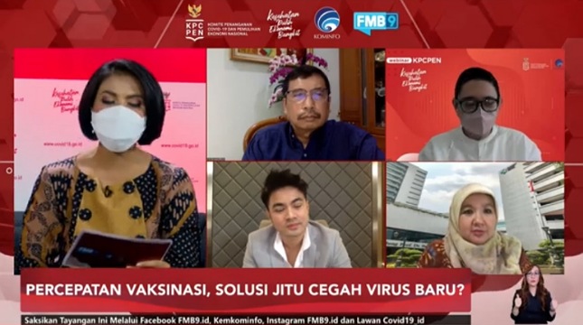 Dialog Virtual Semangat Selasa Forum Merdeka Barat 9