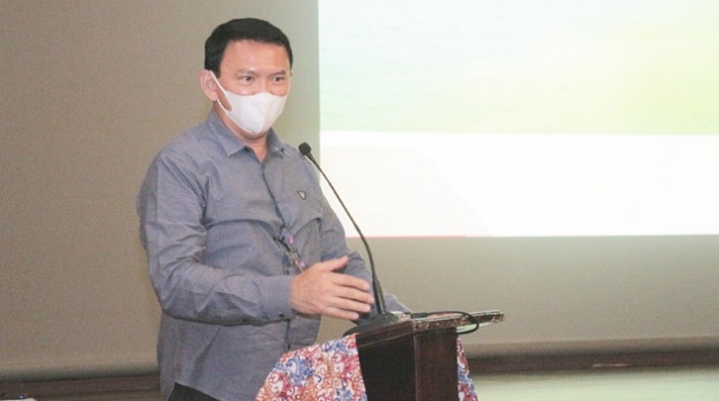 Komisaris Utama PT Pertamina (Persero) Basuki Tjahaja Purnama