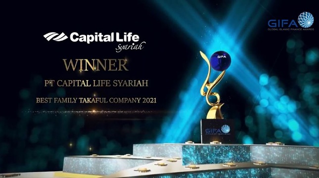 Penghargaan Best Family Takaful Company 2021 untuk PT Capital Life Syariah