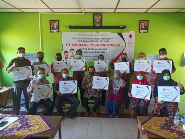 MSIG Indonesia Mendukung Pendidikan Anak Sekolah Dasar 