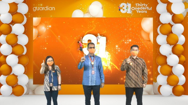 Perayaan Hari Ulang Tahun (HUT) ke-31 Guardian Indonesia bertema Guardian Thirty Onederful