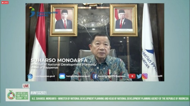 Menteri Perencanaan Pembangunan Nasional (PPN), Suharso Monoarfa