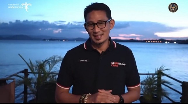 Menteri Pariwisata dan Ekonomi Kreatif Sandiaga Uno (Foto: Kemenparekraf)