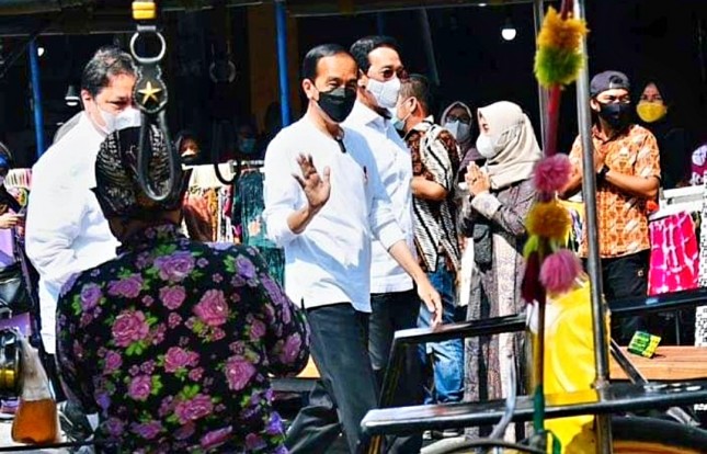 Presiden Jokowi di Jogja