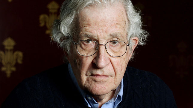 Noam Chomsky, Profesor Linguistik dari Institut Teknologi Massachusetts (Foto:http://www.occupy.com)
