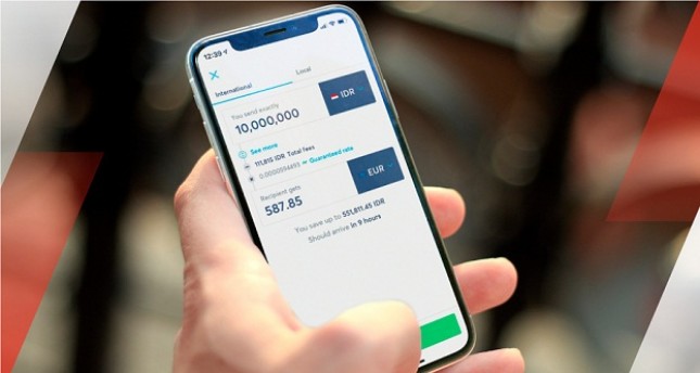 Tampilan aplikasi Wise pada Handphone. Wise adalah perusahaan teknologi internasional yang membangun cara terbaik untuk memindahkan uang ke seluruh dunia. (Foto: Humas Wise)