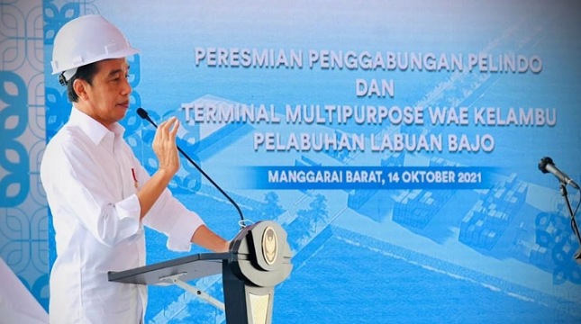 Presiden Jokowi Resmikan Penggabungan BUMN Pelindo