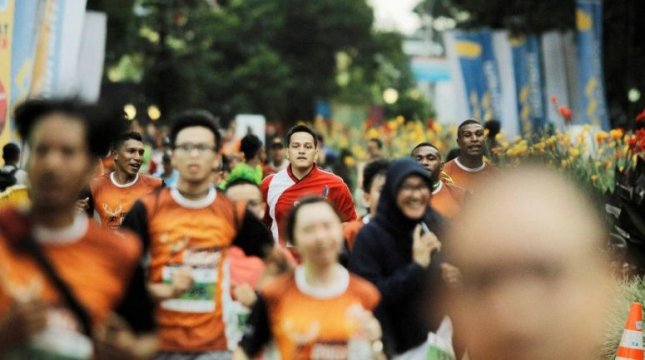  Mandiri Bogor Sundown Marathon (MBSM) 2017.(dok/Ist)