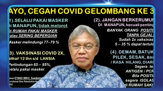 Dokter Spesialis & Konsultan Tumbuh Kembang Anak Prof. DR. Dr. Soedjatmiko, SpA (K) MSi