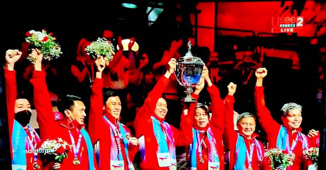 Ketua DPR RI Puan Maharani Bangga dengan Atlet Indonesia Bawa Pulang Thomas Cup 