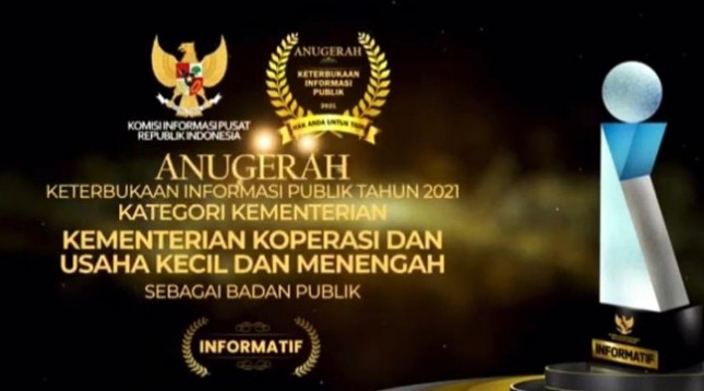 Anugerah KIP 2021 Klasifikasi Badan Publik Informatif