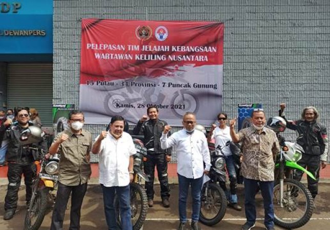 Turing Jelajah Kebangsaan Wartawan Persatuan Wartawan Indonesia (JKW PWI)