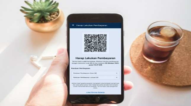 Payment menggunakan QRIS