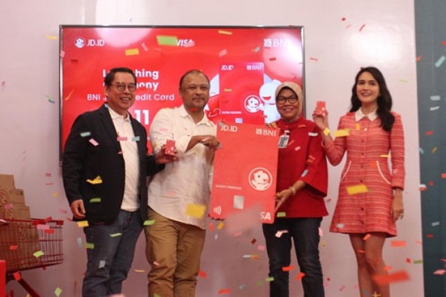 BNI Luncurkan Kartu Kredit E-Commerce Kolaborasi dengan JD.ID