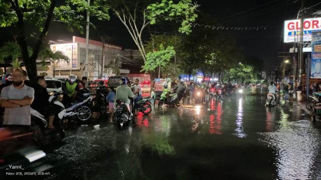 Banjir di Medan Sumatra Utara