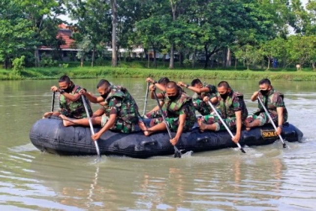 Prajurit Yonif 3 Marinir Sidoarjo Tingkatkan Kemampuan