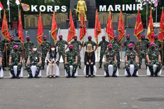 Dankormar Mayjen Mar Suhartono Terima Kunjungan Tim Penilai Nasional Pembangunan ZI