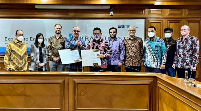 Kerjasama PT Krakatau Bandar Samudera (PT KBS) antara PT Melchers Melindo Indonesia