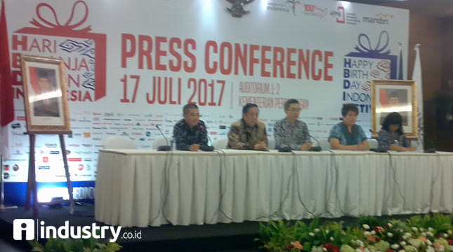Konfrensi Pers Hari Belanja Diskon Indonesia (Hariyanto/ INDUSTRY.co.id)