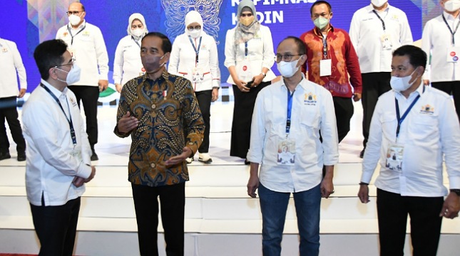 Hadiri Rapimnas KADIN Indonesia, Presiden Jokowi:…