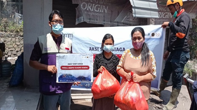 Baitul Mall Muamalat bantu korban erupsi Gunung Semeru