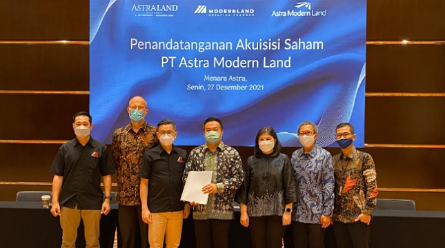 Astra Land Indonesia Akuisisi Saham Modernland Realty