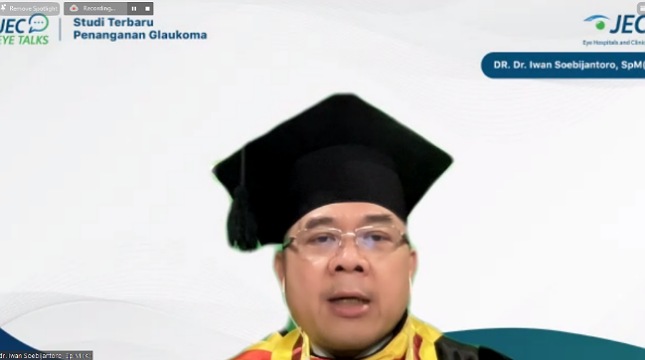 Dr. Iwan Soebijantoro, SpM(K), Dokter Subspesialis Glaukoma JEC